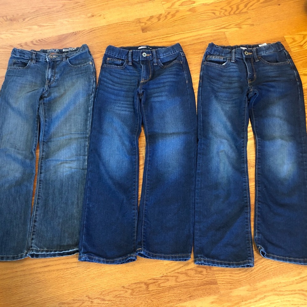 3 Boys Jeans, like New, Size 8